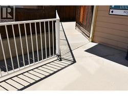 Lockbox on railing - 