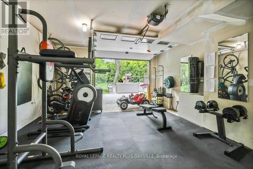 621 North Shore Boulevard E, Burlington, ON - Indoor Photo Showing Gym Room