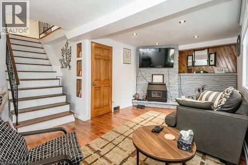 Den - 22 Dundonald Road, Cambridge, ON - Indoor Photo Showing Other Room With Fireplace