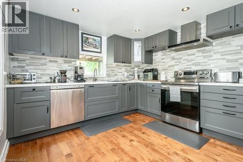 Kitchen - 22 Dundonald Road, Cambridge, ON - Indoor Photo Showing Kitchen With Upgraded Kitchen