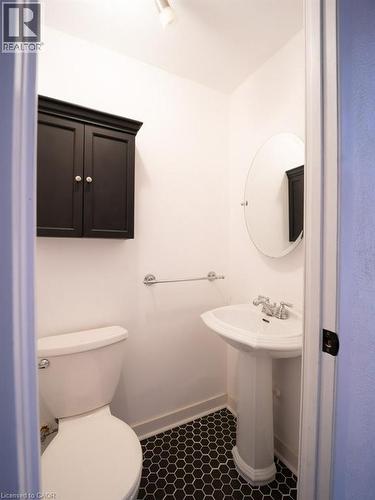 2pc Powder Room - 22 Dundonald Road, Cambridge, ON - Indoor Photo Showing Bathroom