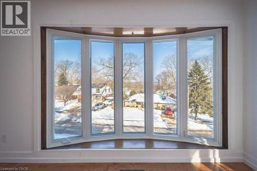 Window from Family Room overlooking the city - 22 Dundonald Road, Cambridge, ON - Indoor Photo Showing Other Room