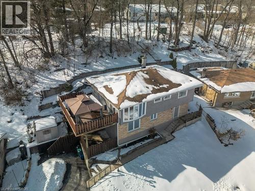 Winter Aerial View - 22 Dundonald Road, Cambridge, ON - Outdoor