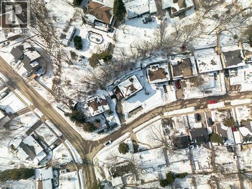 Winter Aerial View - 22 Dundonald Road, Cambridge, ON - 
