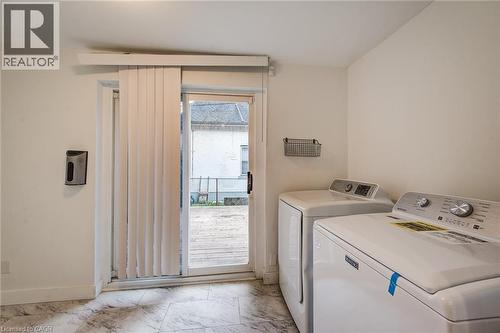 Main floor laundry - 78 Stinson Street, Hamilton, ON - Indoor Photo Showing Laundry Room