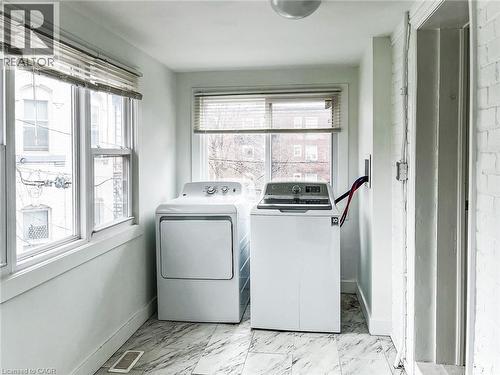 Second floor laundry - 78 Stinson Street, Hamilton, ON - Indoor Photo Showing Laundry Room