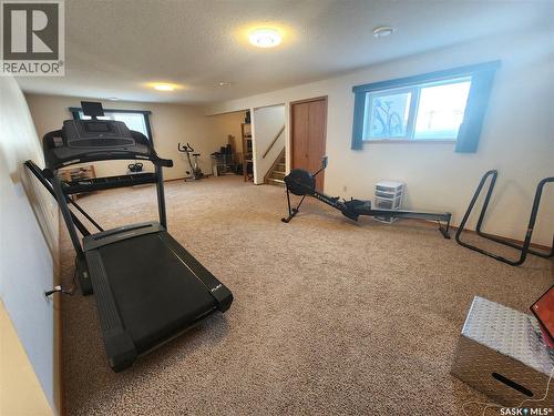 115 Carson Bay, Lampman, SK - Indoor Photo Showing Gym Room
