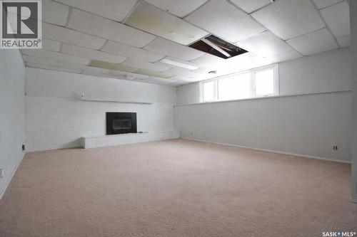 5 Souris Avenue, Redvers, SK - Indoor With Fireplace