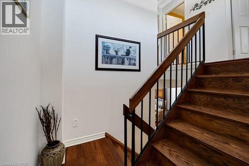 Stairs to bedroom levels - 220 Salisbury Avenue Unit# 23, Cambridge, ON - Indoor Photo Showing Other Room