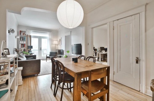 Dining Room - 6-1630 Av. Van Horne, Montréal (Outremont), QC - Indoor Photo Showing Dining Room