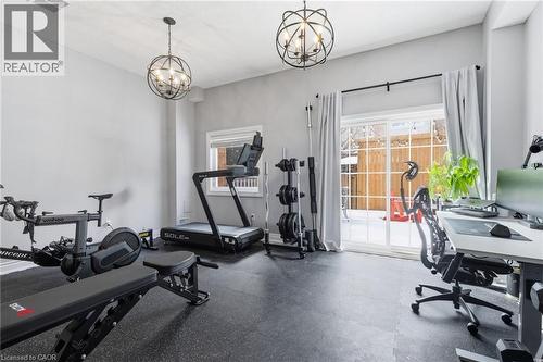 5123 Dryden Avenue, Burlington, ON - Indoor Photo Showing Gym Room