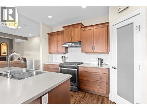 2372 Oglow Drive, Armstrong, BC - Indoor Photo Showing Kitchen With Double Sink