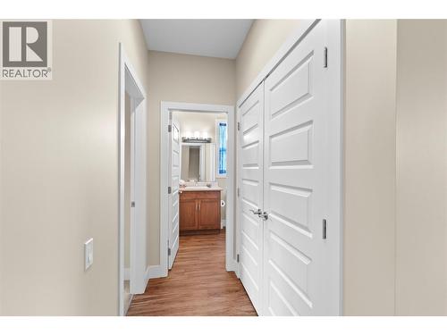 Hallway to bedroom & bathroom - 2372 Oglow Drive, Armstrong, BC - Indoor Photo Showing Other Room