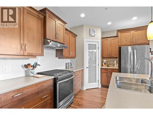 2372 Oglow Drive, Armstrong, BC - Indoor Photo Showing Kitchen With Double Sink