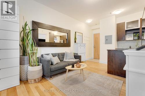 104 - 360 Cumberland Street, Ottawa, ON - Indoor Photo Showing Living Room