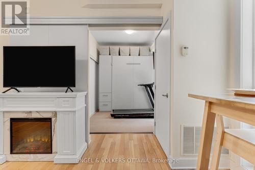 104 - 360 Cumberland Street, Ottawa, ON - Indoor With Fireplace