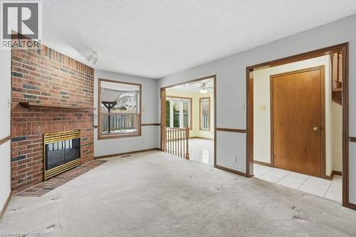 639 Rexford Drive, Hamilton, ON - Indoor With Fireplace