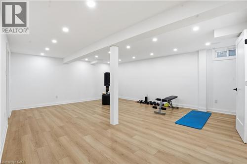 108 Greenshire Drive, Hamilton, ON - Indoor Photo Showing Gym Room