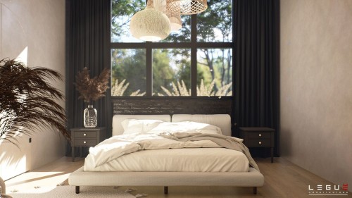 Chambre à coucher - Ch. De L'Envolée, L'Ange-Gardien, QC - Indoor Photo Showing Bedroom