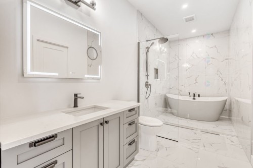 Salle de bains - Ch. Des Carriers, L'Ange-Gardien, QC - Indoor Photo Showing Bathroom