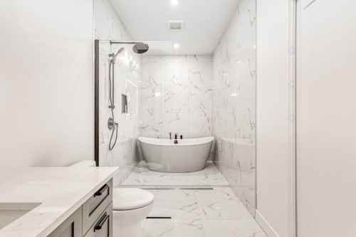 Salle de bains - Ch. Des Carriers, L'Ange-Gardien, QC - Indoor Photo Showing Bathroom