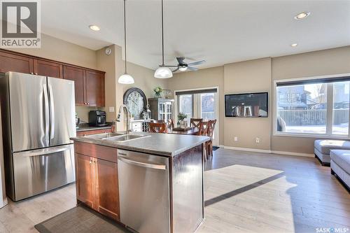 16 Guy Drive, Prince Albert, SK - Indoor Photo Showing Kitchen With Stainless Steel Kitchen With Double Sink