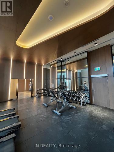1112 - 1010 Sandy Beach Road, Pickering, ON - Indoor Photo Showing Gym Room