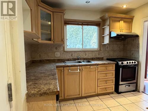 818 Garth Street, Hamilton, ON - Indoor Photo Showing Kitchen With Double Sink
