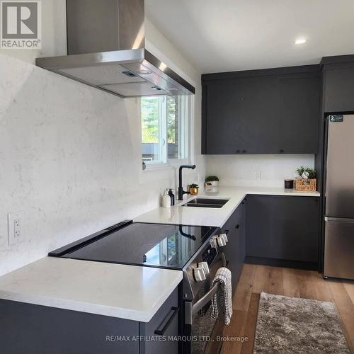 1409 Leonard Avenue, Cornwall, ON - Indoor Photo Showing Kitchen With Double Sink