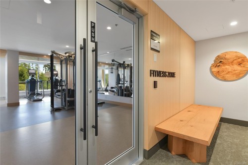 1504-2000 Hannington Rd, Langford, BC - Indoor Photo Showing Gym Room