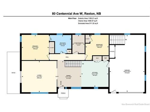 80 Centennial West Ave, Rexton, NB 