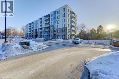 View of apartment building / complex - 103 Roger Street Unit# 310, Waterloo, ON - Outdoor With Balcony With Facade