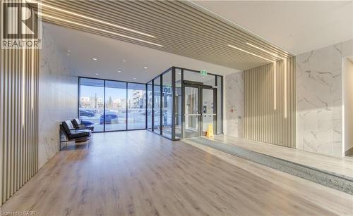 Building lobby featuring expansive windows - 103 Roger Street Unit# 310, Waterloo, ON - Indoor Photo Showing Other Room