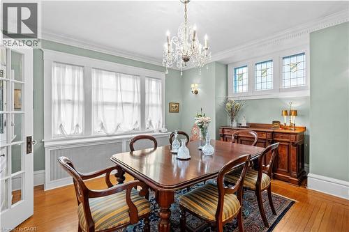 247 Macnab Street S, Hamilton, ON - Indoor Photo Showing Dining Room