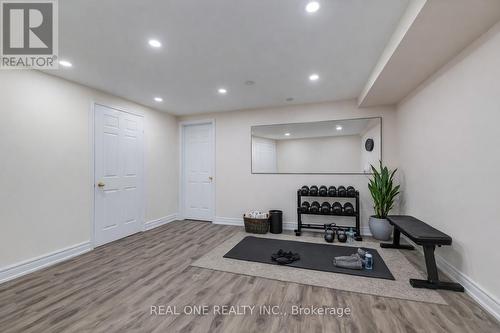 Virtually Staged Gym Area - 1585 Crombie Road, Mississauga, ON - Indoor