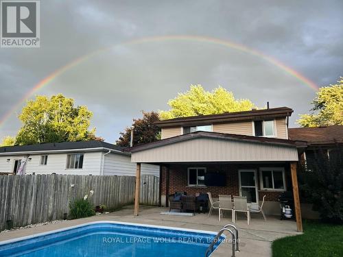 Patio - 218 Arris Crescent, West Perth, ON - Outdoor With In Ground Pool