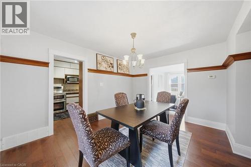 58 Arnold Street, Hamilton, ON - Indoor Photo Showing Dining Room