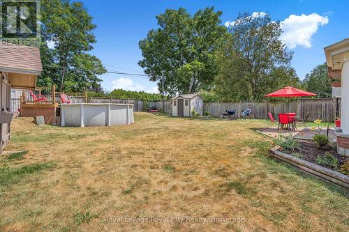 68 Sunset Boulevard, Cambridge, ON - Outdoor With Above Ground Pool With Backyard