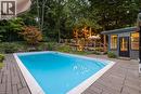 2129 Highview Drive, Burlington, ON  - Outdoor With In Ground Pool With Deck Patio Veranda 