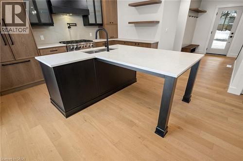 361 Coleridge Place, Waterloo, ON - Indoor Photo Showing Kitchen With Double Sink