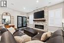 117 Monarch Street, Welland, ON  - Indoor Photo Showing Living Room With Fireplace 