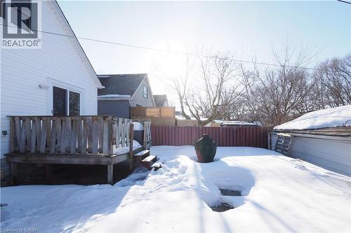 354 Blucher Boulevard, Kitchener, ON - Outdoor With Deck Patio Veranda