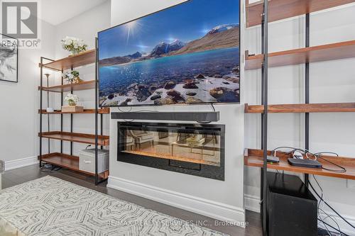 356 Clockwork Drive, Brampton, ON - Indoor Photo Showing Other Room With Fireplace