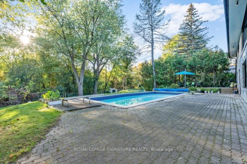 23 Burnview Crescent, Toronto, ON - Outdoor With In Ground Pool