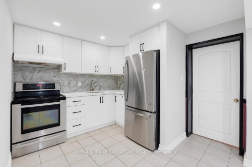 23 Burnview Crescent, Toronto, ON - Indoor Photo Showing Kitchen With Stainless Steel Kitchen