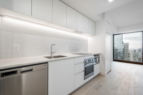 Kitchen - 4911-1210 Rue Jeanne-Mance, Montréal (Ville-Marie), QC - Indoor Photo Showing Kitchen