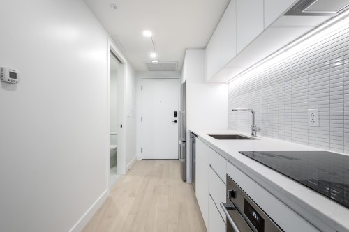 Kitchen - 4911-1210 Rue Jeanne-Mance, Montréal (Ville-Marie), QC - Indoor Photo Showing Kitchen With Upgraded Kitchen