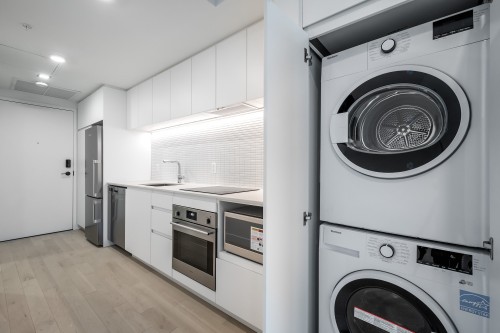Kitchen - 4911-1210 Rue Jeanne-Mance, Montréal (Ville-Marie), QC - Indoor Photo Showing Laundry Room