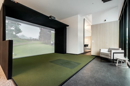 Media Room - 4911-1210 Rue Jeanne-Mance, Montréal (Ville-Marie), QC - Indoor Photo Showing Other Room