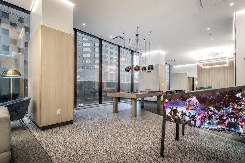 Game Room - 4911-1210 Rue Jeanne-Mance, Montréal (Ville-Marie), QC - Indoor Photo Showing Other Room